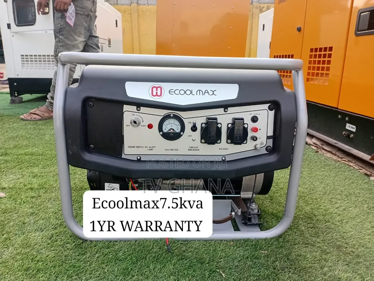 Ecoolmax 7.5KVA Generator – Your Perfect Backup Electricity Solution