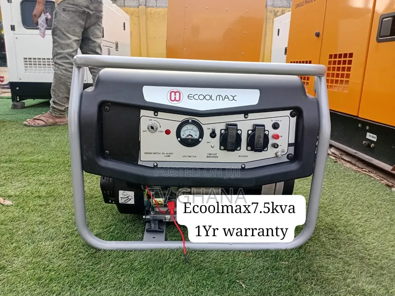 Premium Ecoolmax 7.5KVA Genset – Excellent Performance 7.5kva