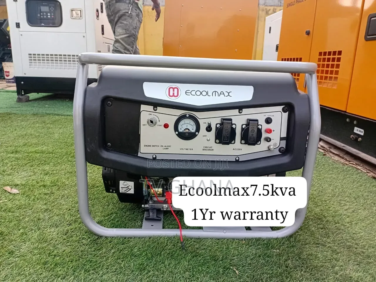 Premium Ecoolmax 7.5KVA Genset – Excellent Performance 7.5kva