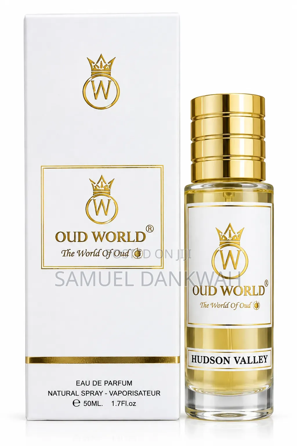 Oud World Hudson Valley 50ml EDP - Fresh Citrus Unisex - Long Lasting