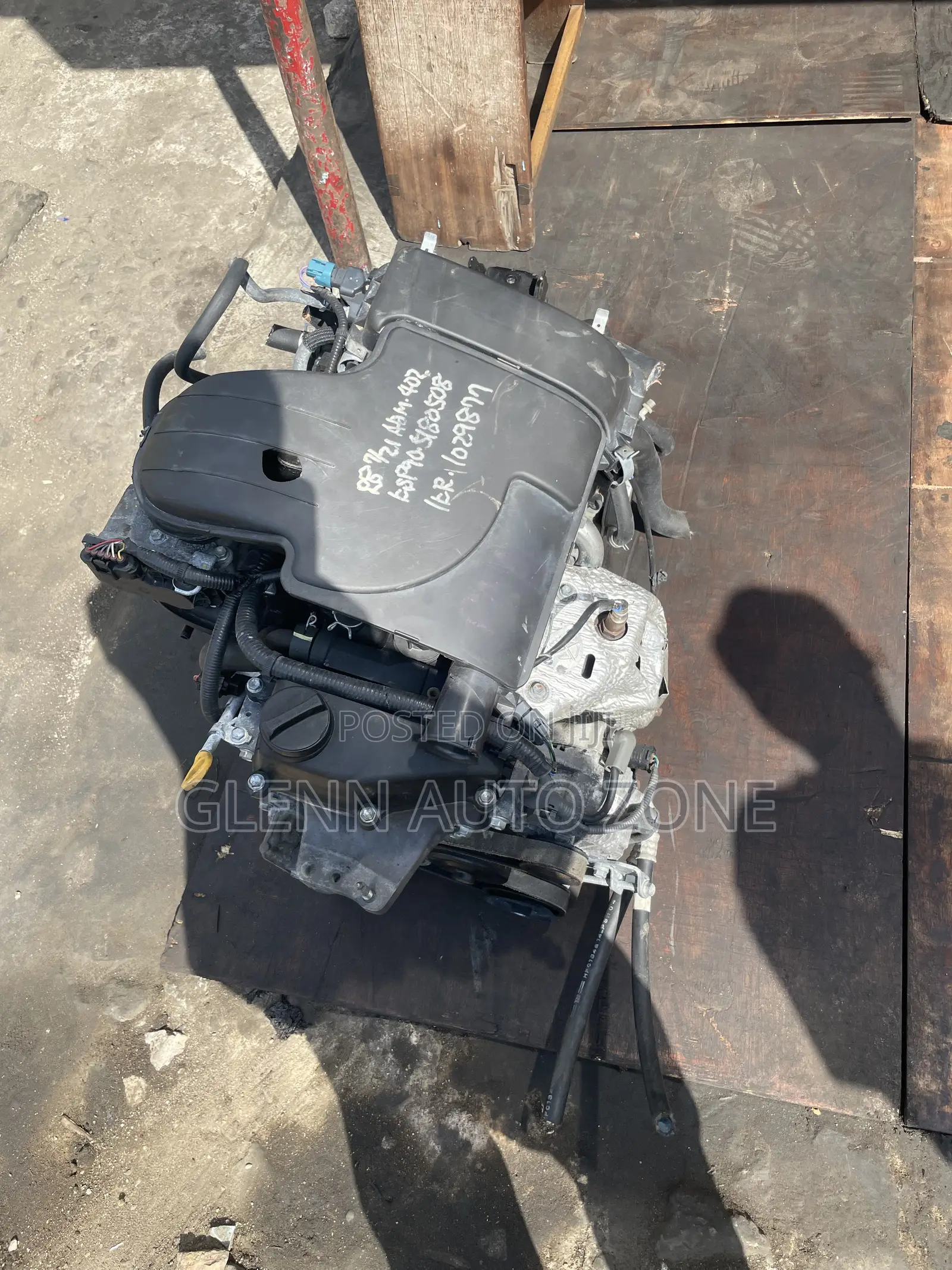 Toyota Vitz 3plugs Complete Engine