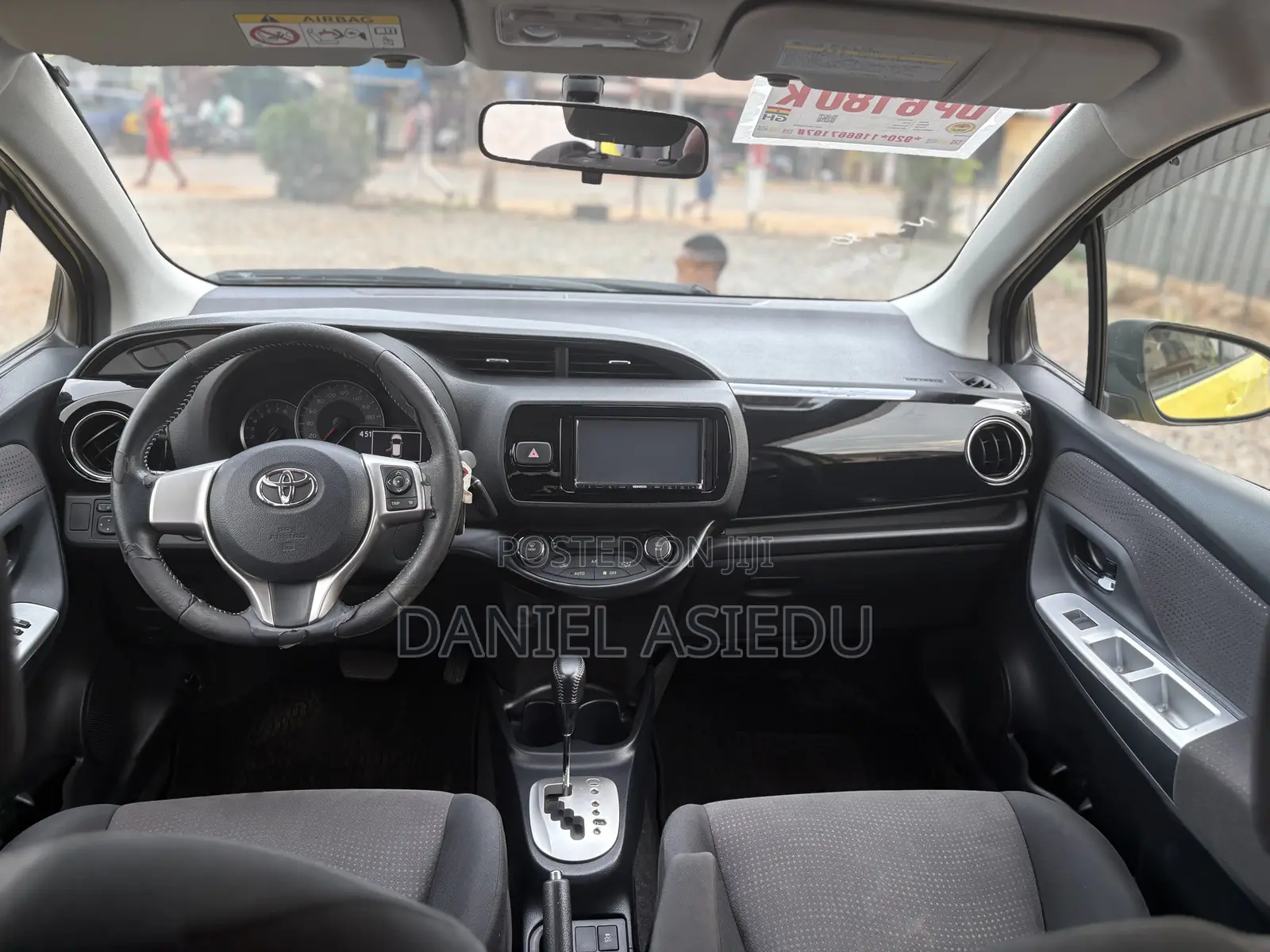 Toyota Vitz 1.3 AWD 3dr 2015 Yellow