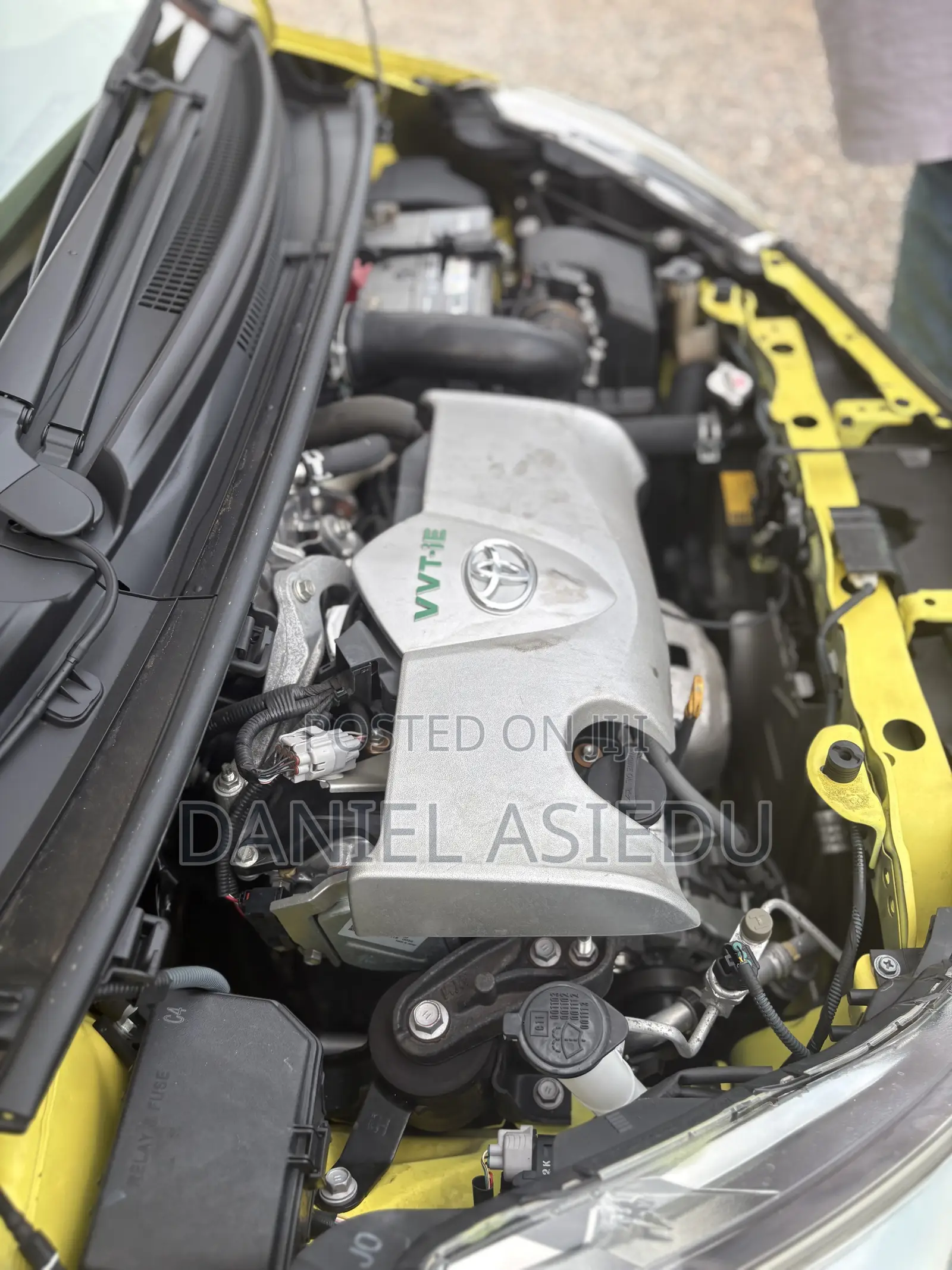 Toyota Vitz 1.3 AWD 3dr 2015 Yellow