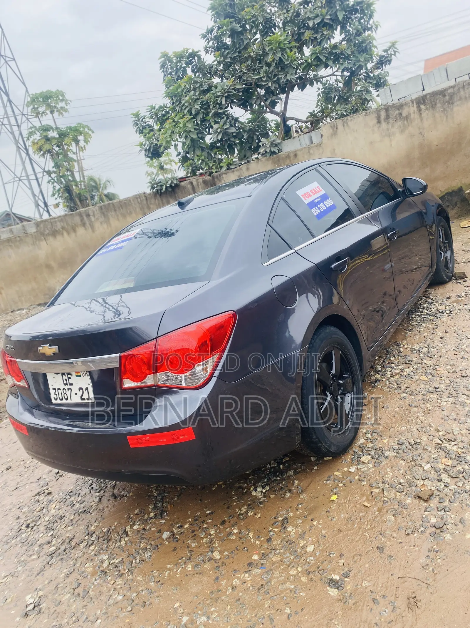 Chevrolet Cruze 1LT 4dr Sedan (1.4L 4cyl Turbo 6A) 2014 Black