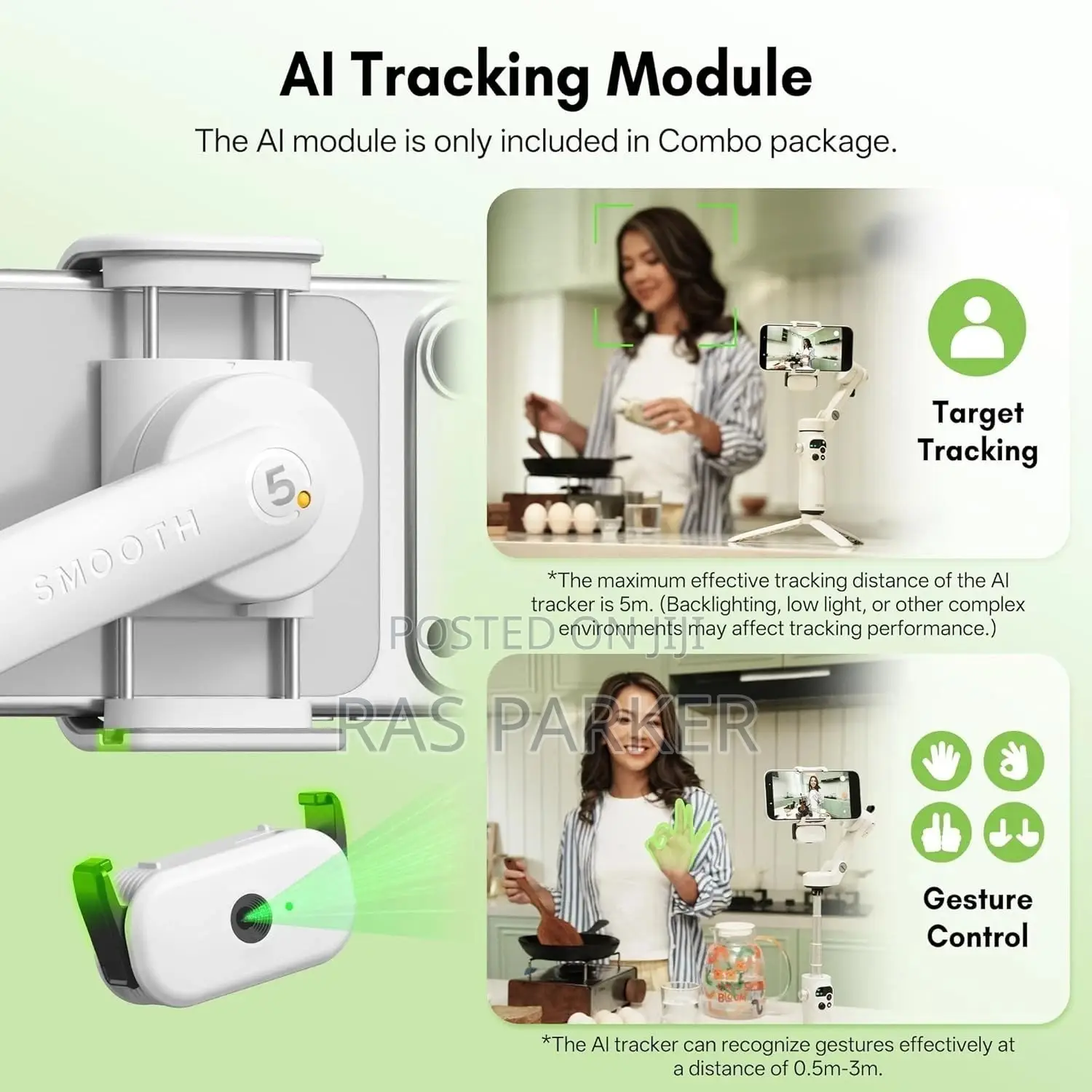 Zhiyun Smooth Q5 Ultra Combo With Ai Tracking