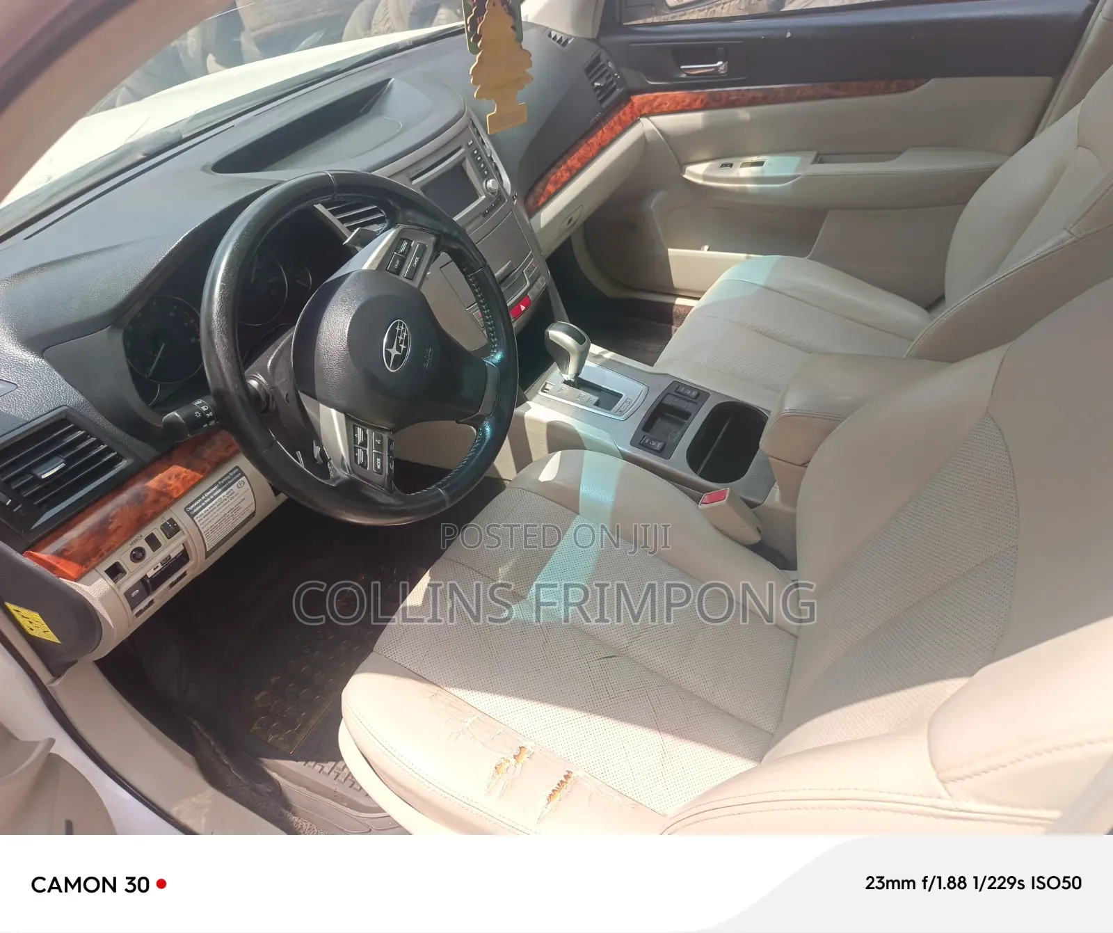 Subaru Legacy 2012 White