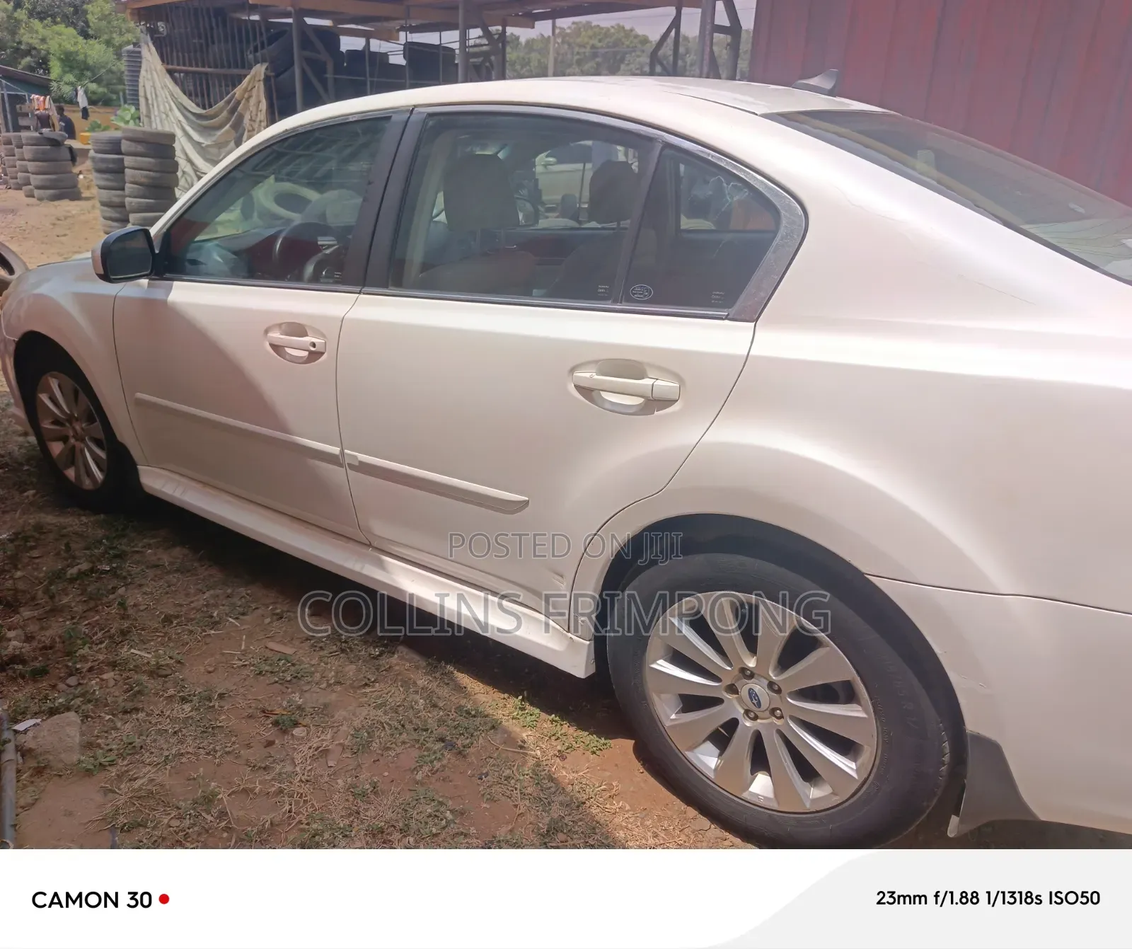 Subaru Legacy 2012 White