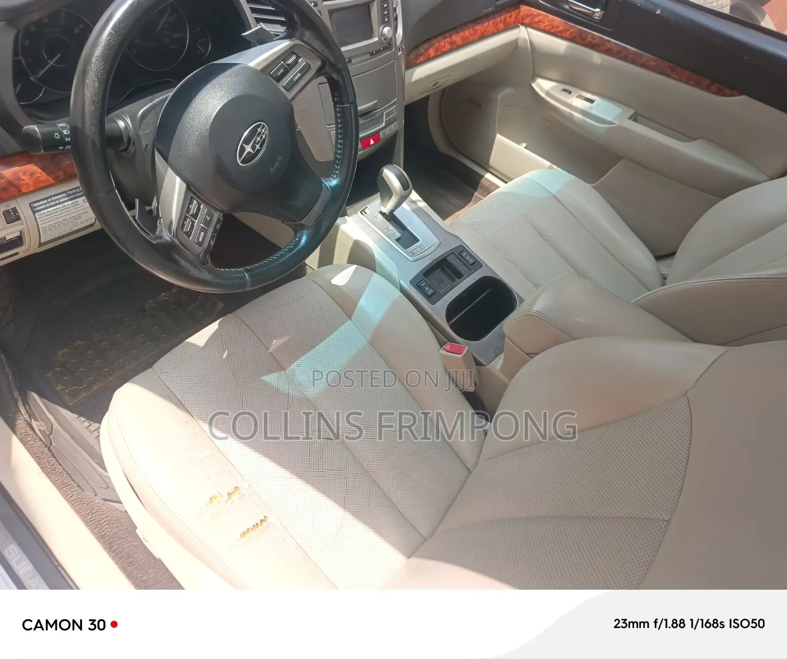 Subaru Legacy 2012 White
