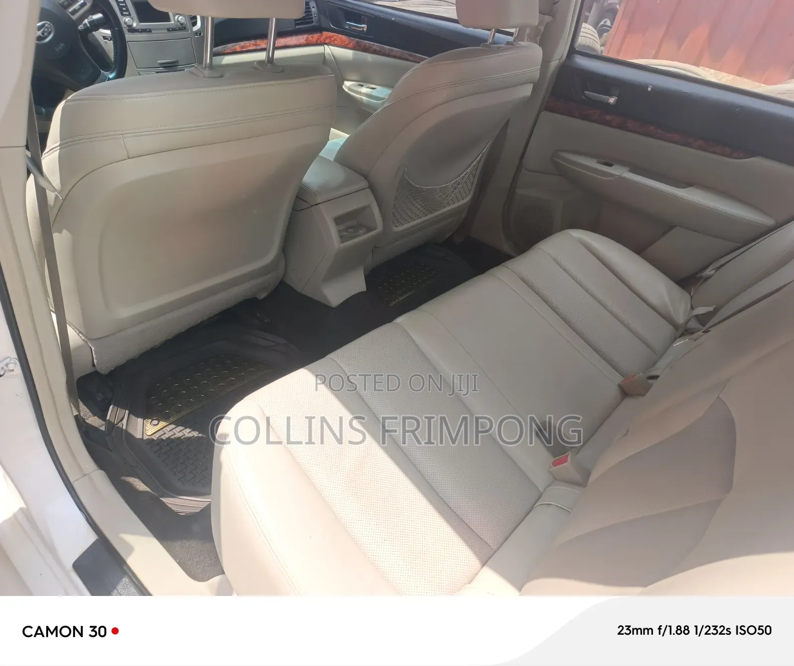 Subaru Legacy 2012 White