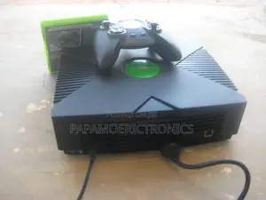 Original Xbox Console, Controller, Cables