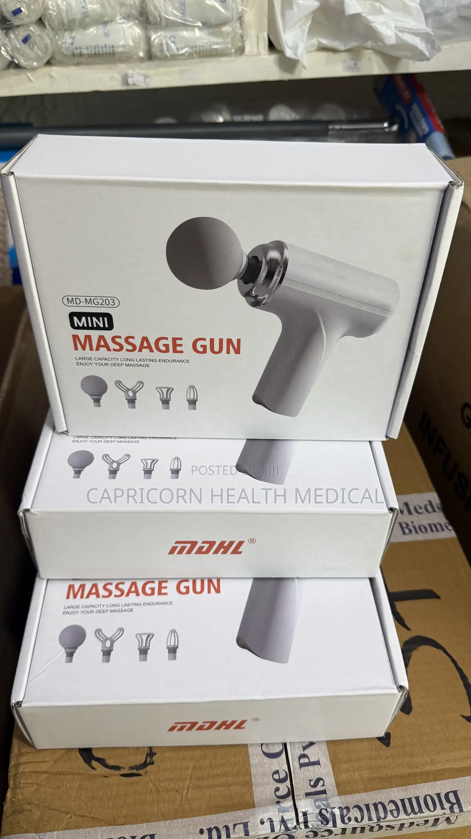Massage Gun (Rechargeable)