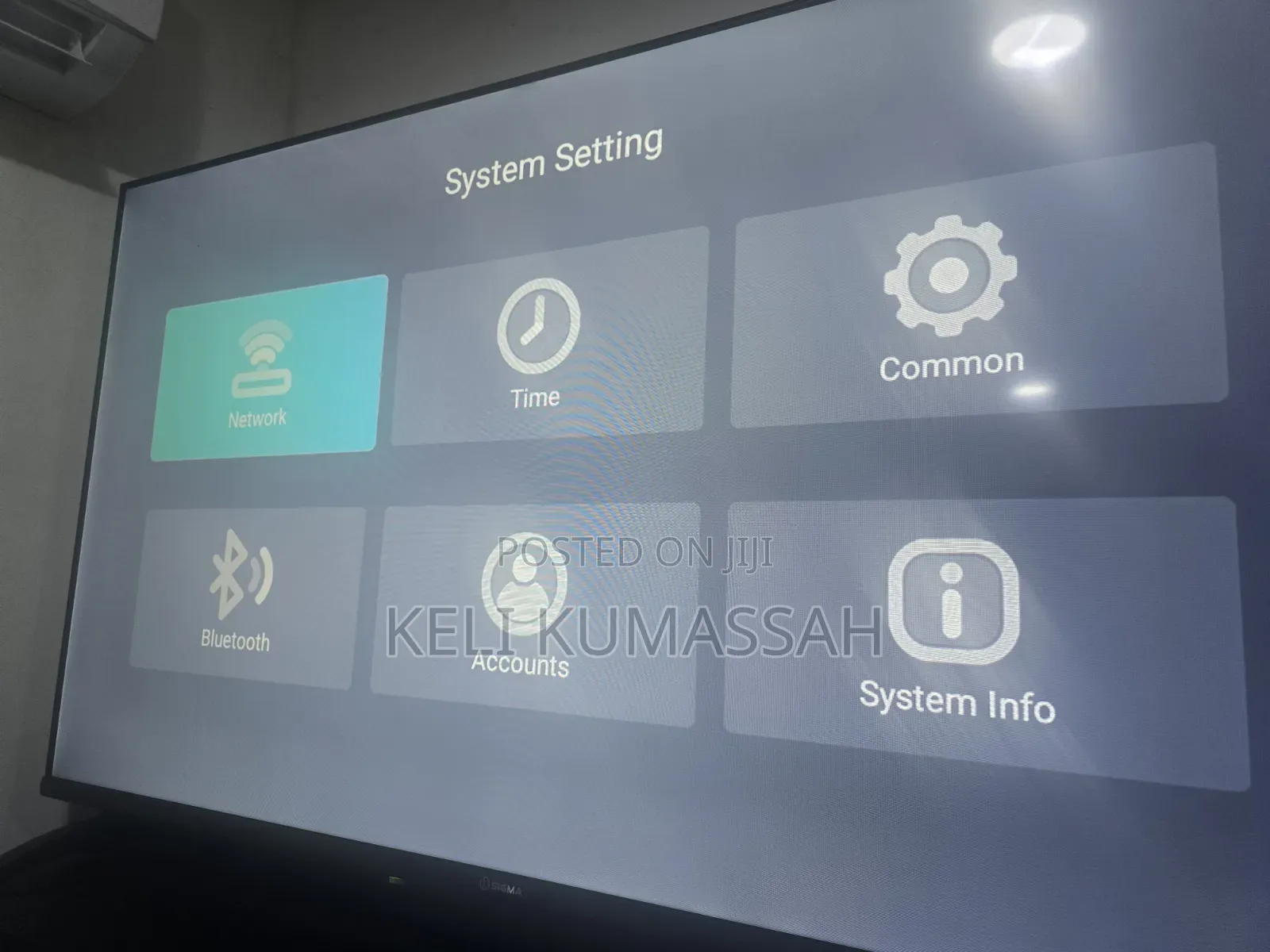 Sigma 50” 4K Smart TV for Sale – GH₵2,500