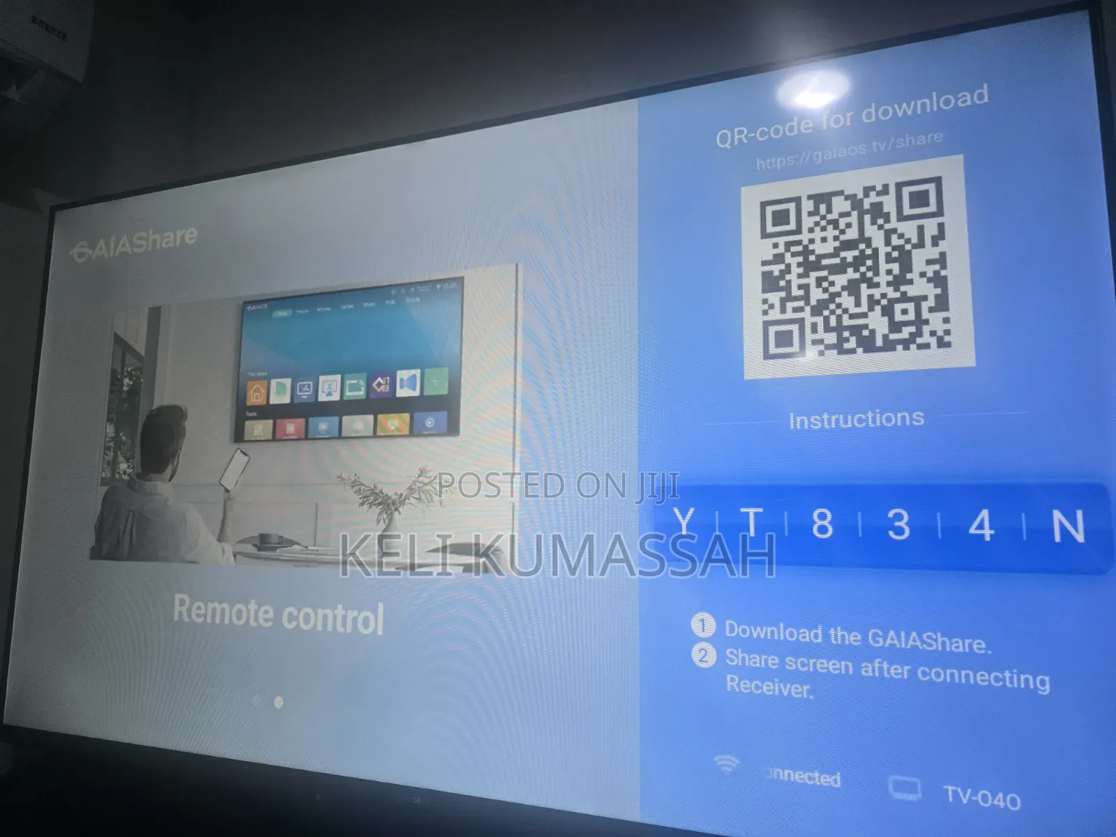 Sigma 50” 4K Smart TV for Sale – GH₵2,500
