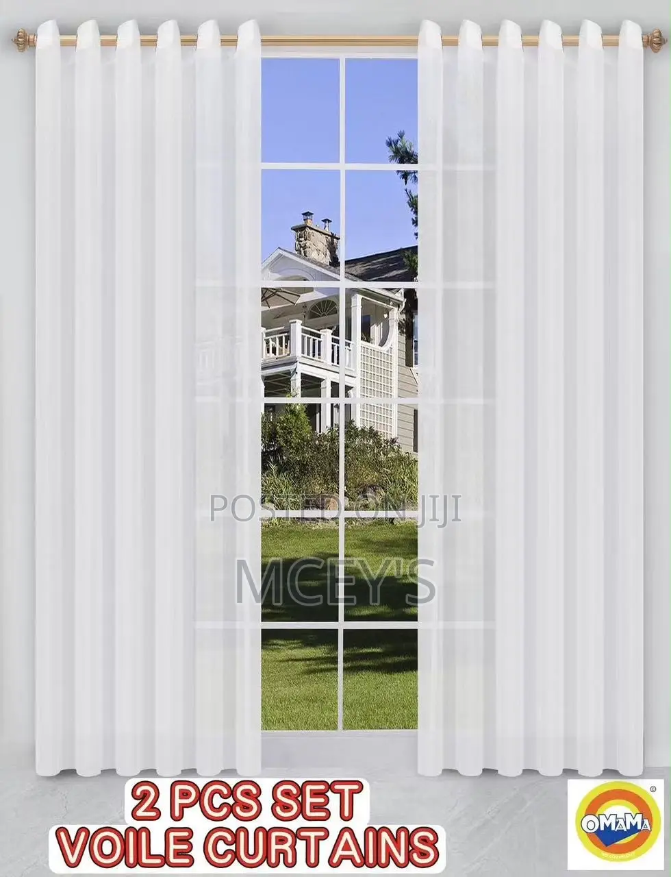 Voile Curtains Available