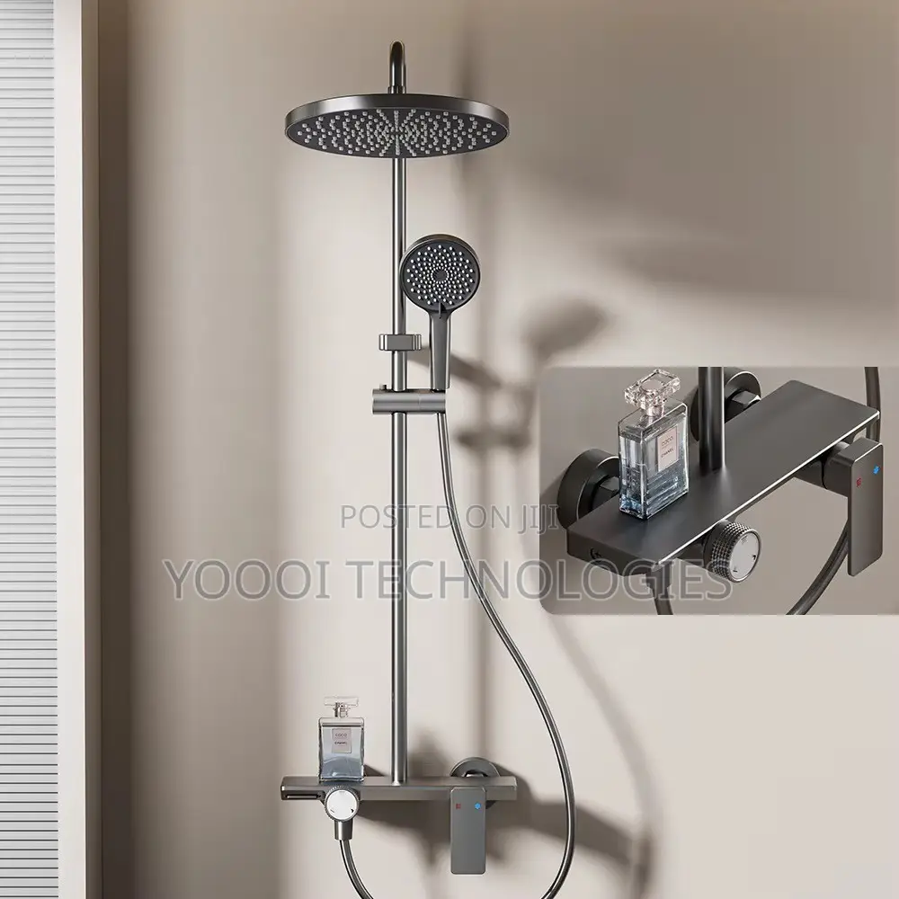 High-Quality Modern Luxury Bathroom Hotel Rain Shower Set