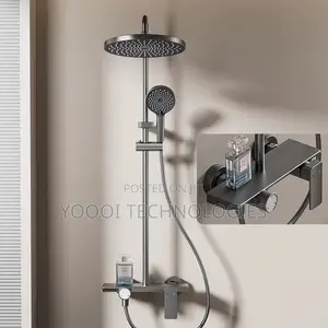 High-Quality Modern Luxury Bathroom Hotel Rain Shower Set