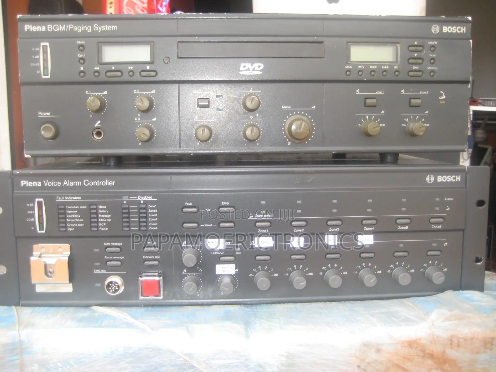 Bosch BS030 LBB1990/00 Plena 6 Zone Plena Voice Alarm Address Audio