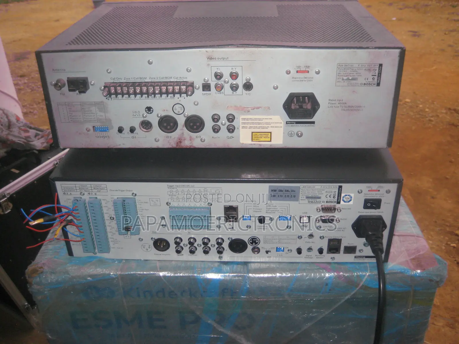 Bosch BS030 LBB1990/00 Plena 6 Zone Plena Voice Alarm Address Audio