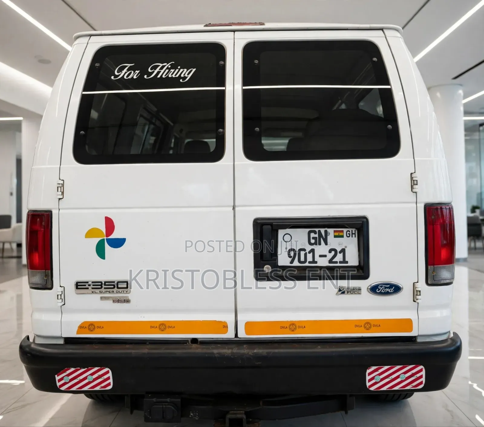 Ford E350 2014 Red