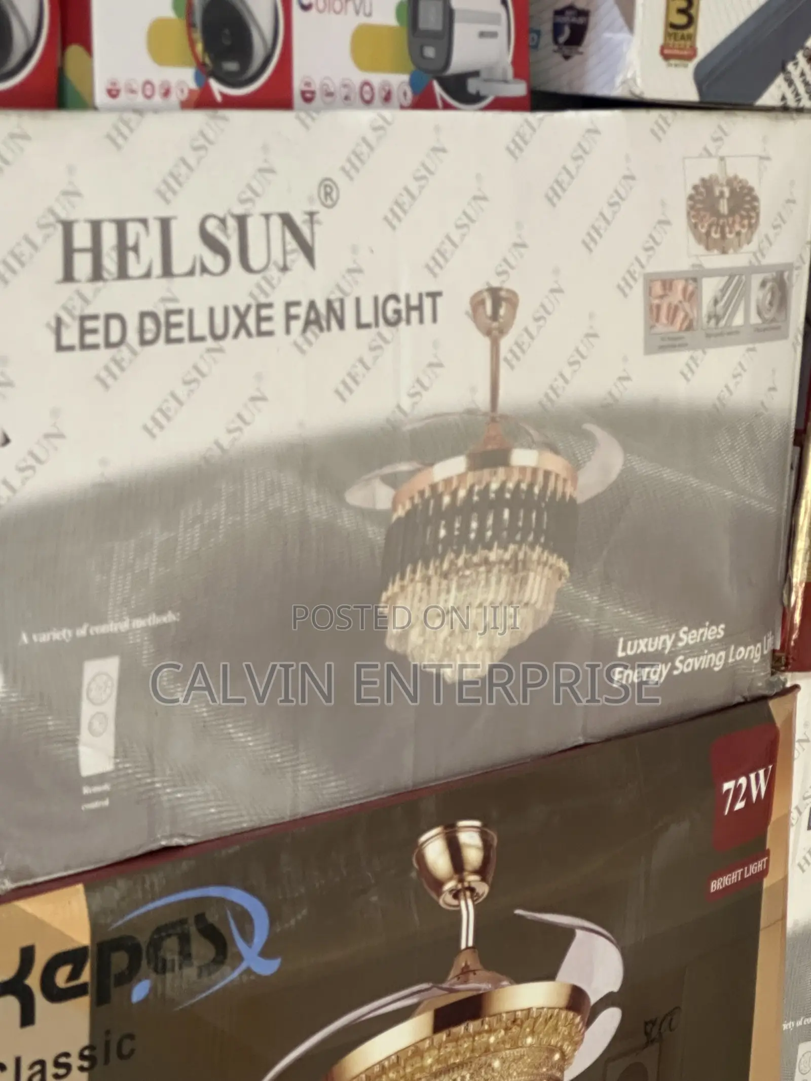 LED Decorative Calling Fan