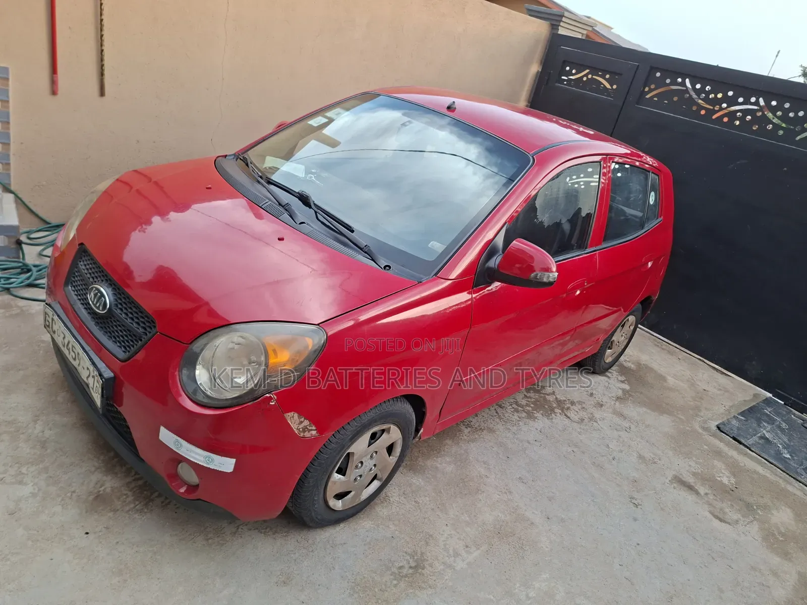 Kia Morning 2009 Red