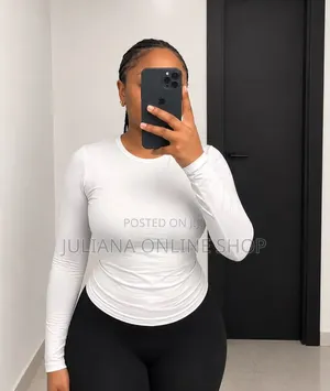Ladies Long Sleeves Round Neck