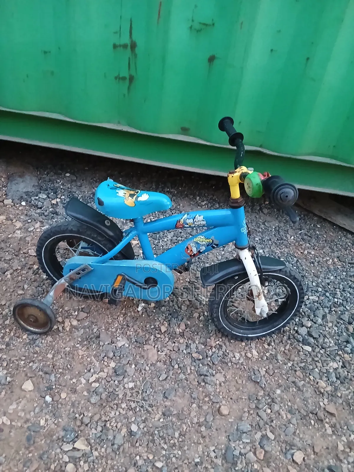 Young Child's Bicycle/Learner Bike With Removable Training Wheels