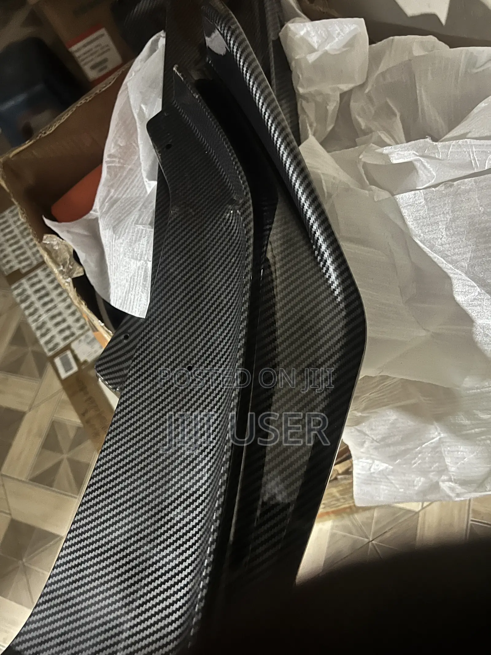 High Quality Carbon Fibre Lip Spoiler for Honda Fit 2014-2017
