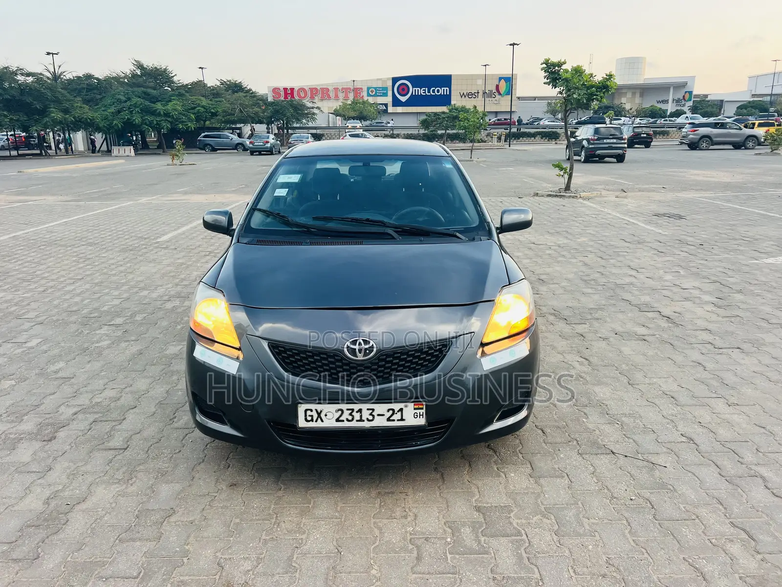 Toyota Yaris 2008 Gray