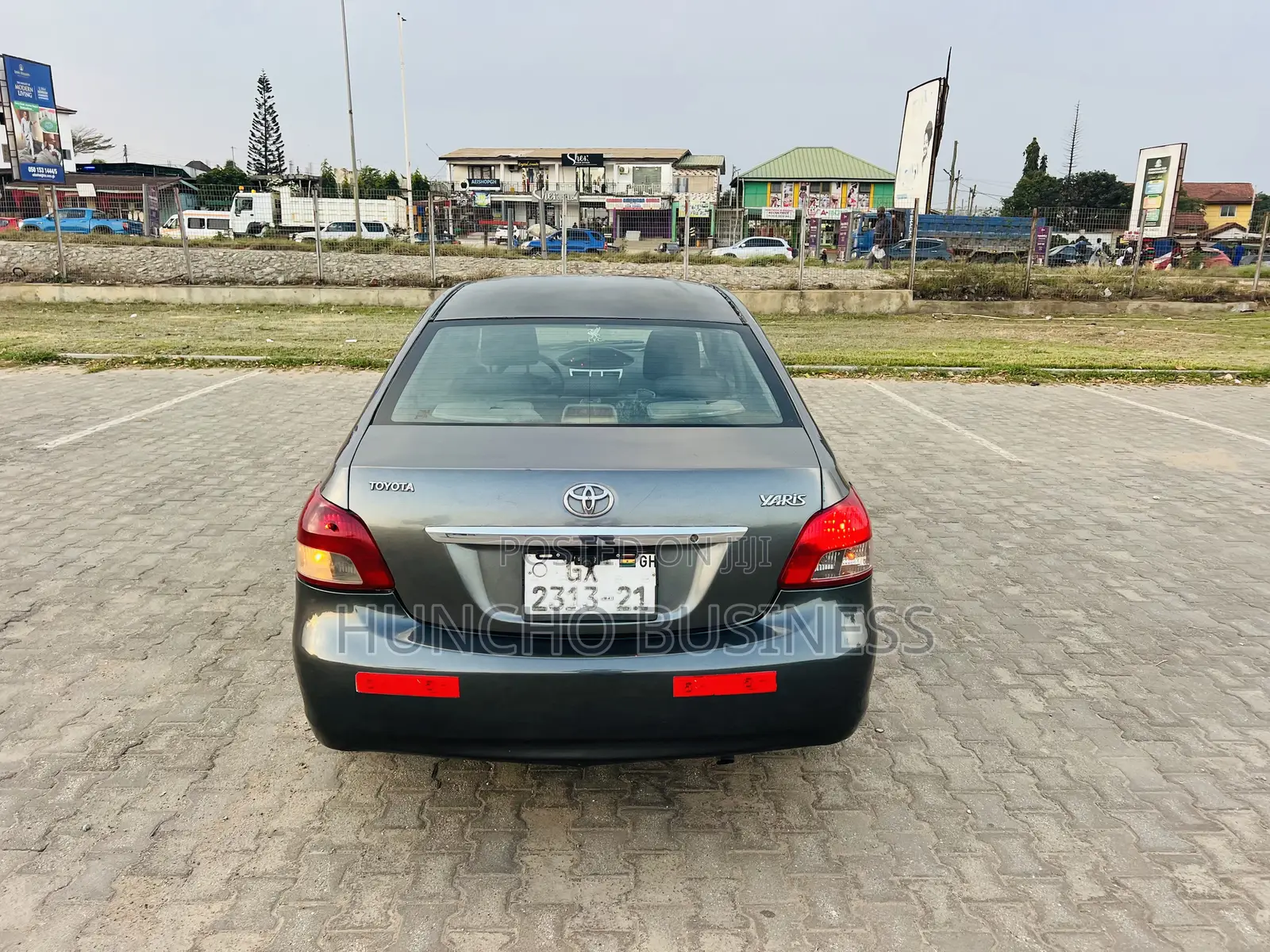 Toyota Yaris 2008 Gray