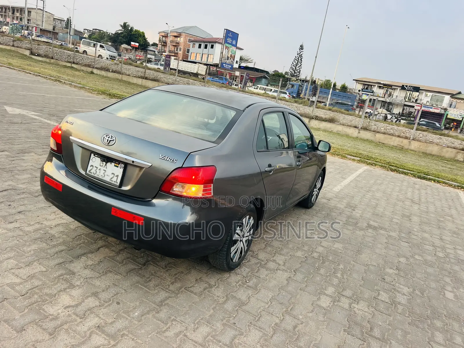 Toyota Yaris 2008 Gray