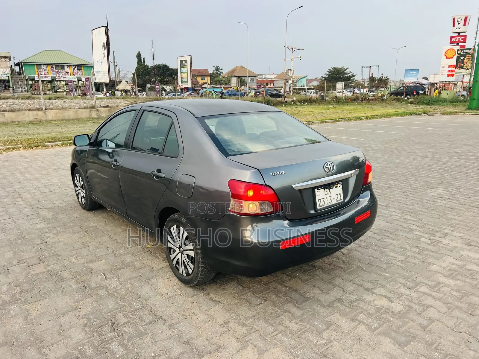 Toyota Yaris 2008 Gray
