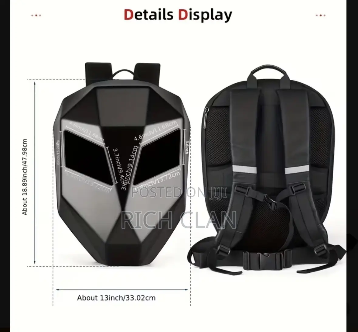 LED Backpack Monster Eyes