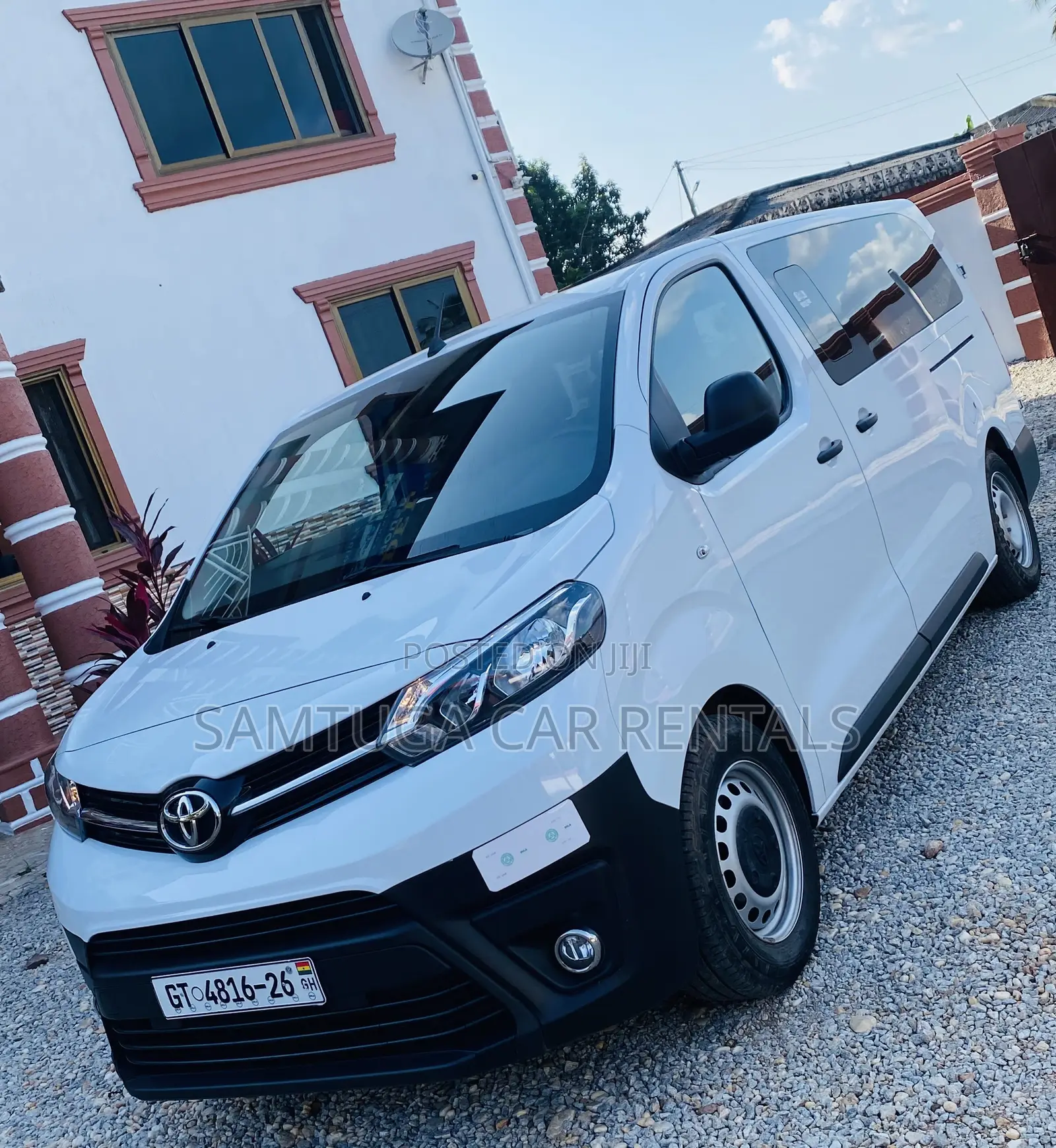 9 Seater Toyota Bus for Rent