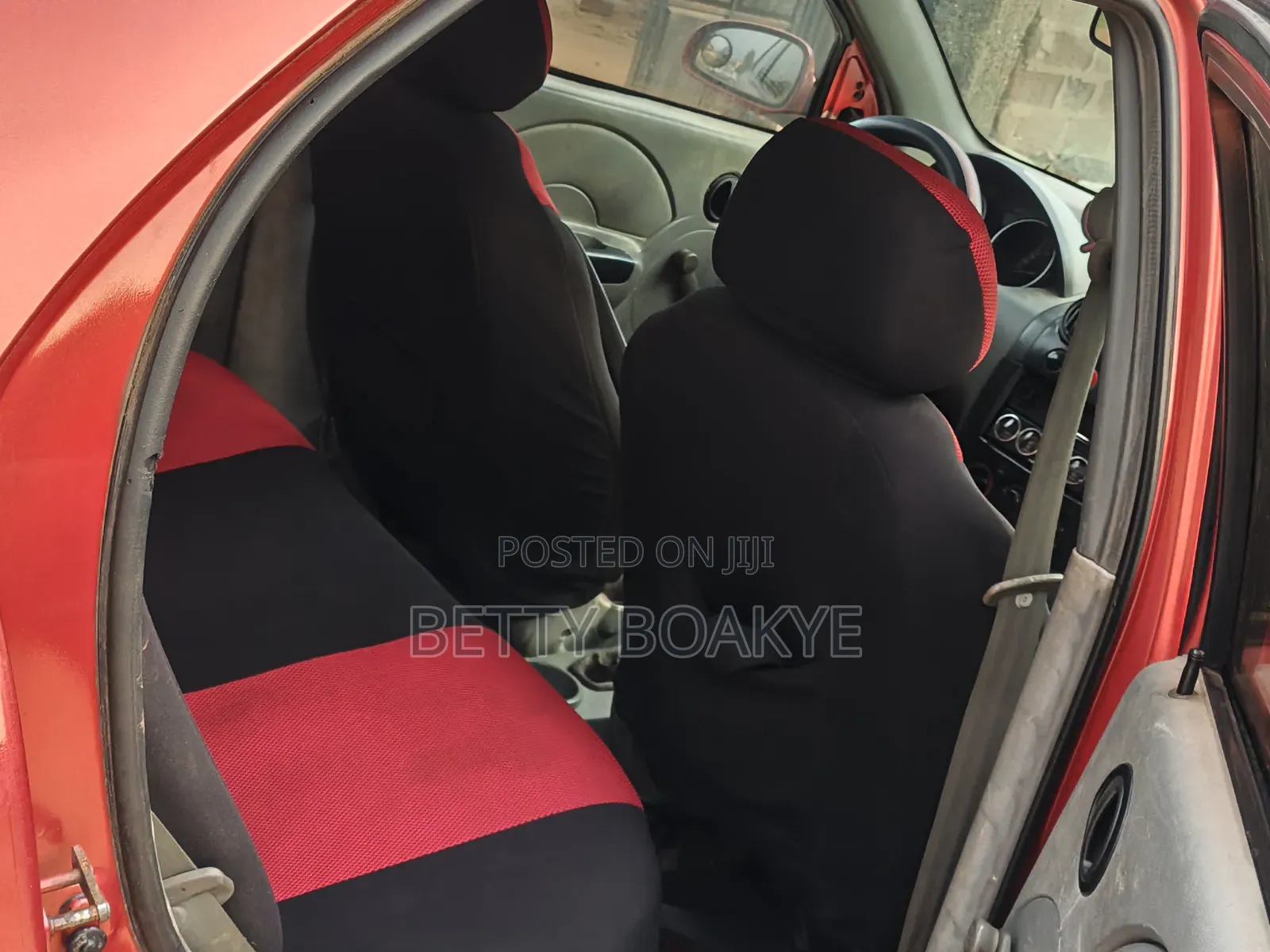 Chevrolet Aveo 2005 Red
