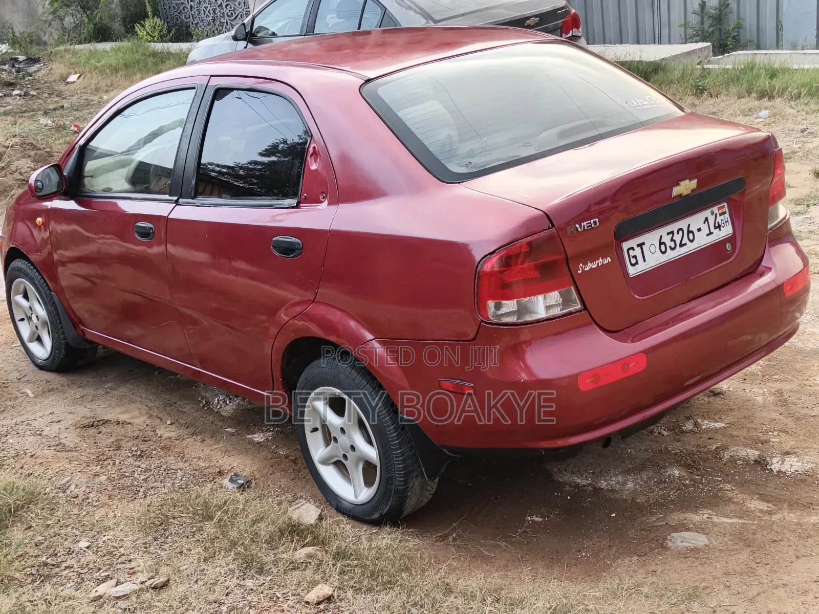 Chevrolet Aveo 2005 Red
