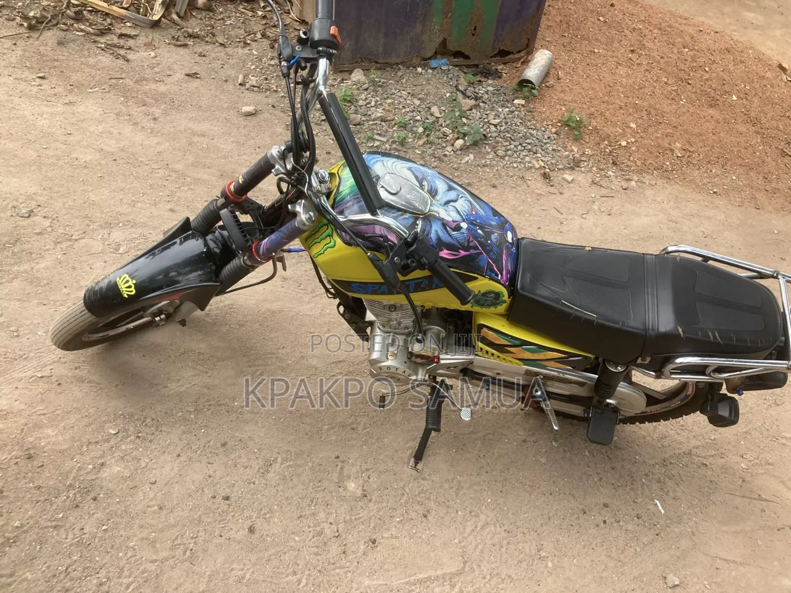 Royal RY125 2025 Yellow