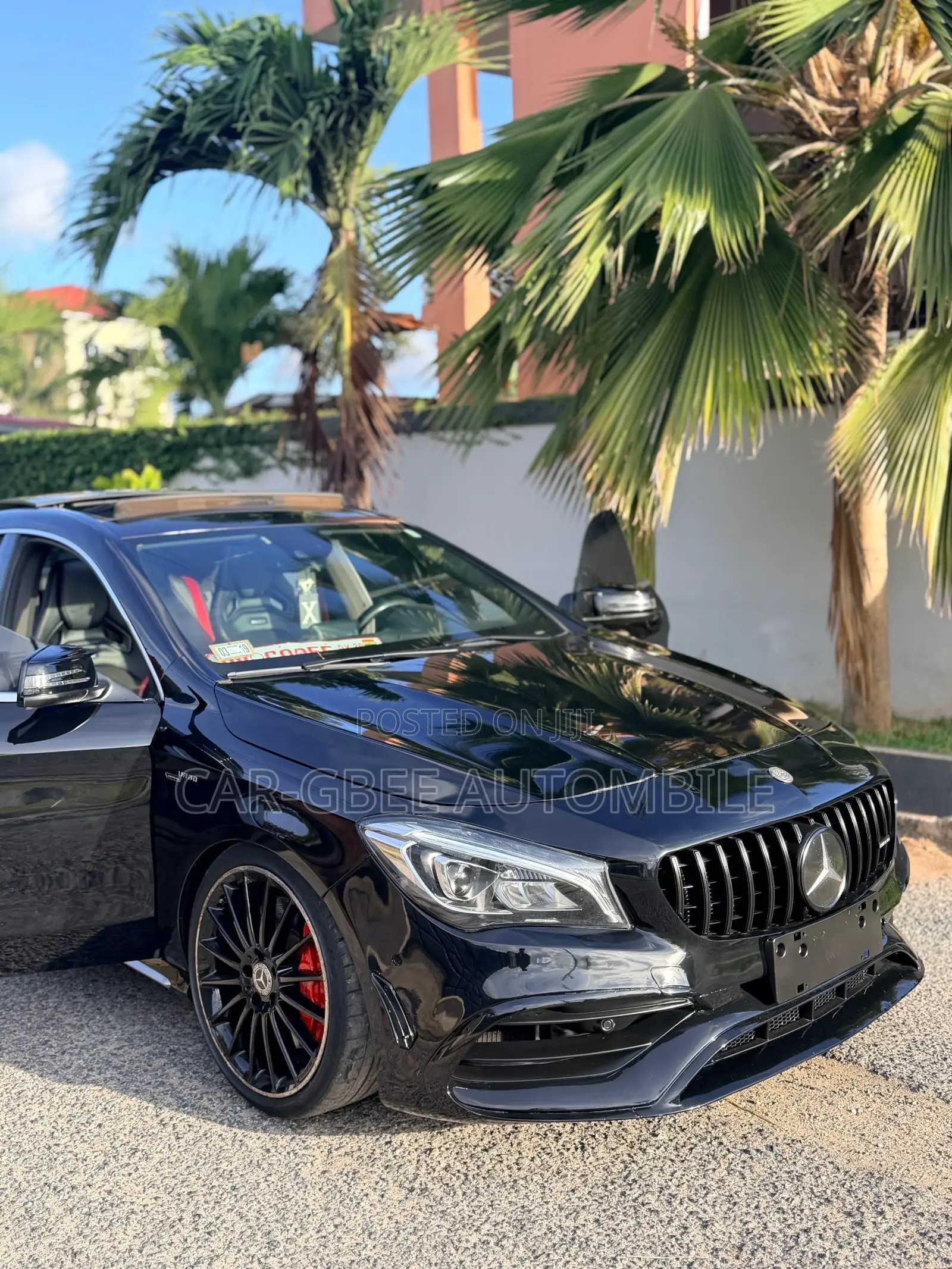 Mercedes-Benz CLA-Class AMG CLA 45 4MATIC Sedan 2014 Black
