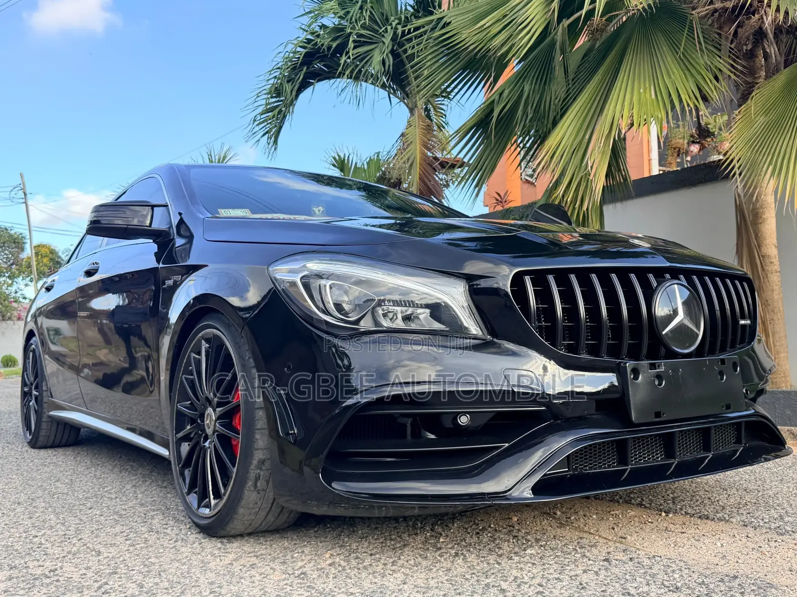 Mercedes-Benz CLA-Class AMG CLA 45 4MATIC Sedan 2014 Black
