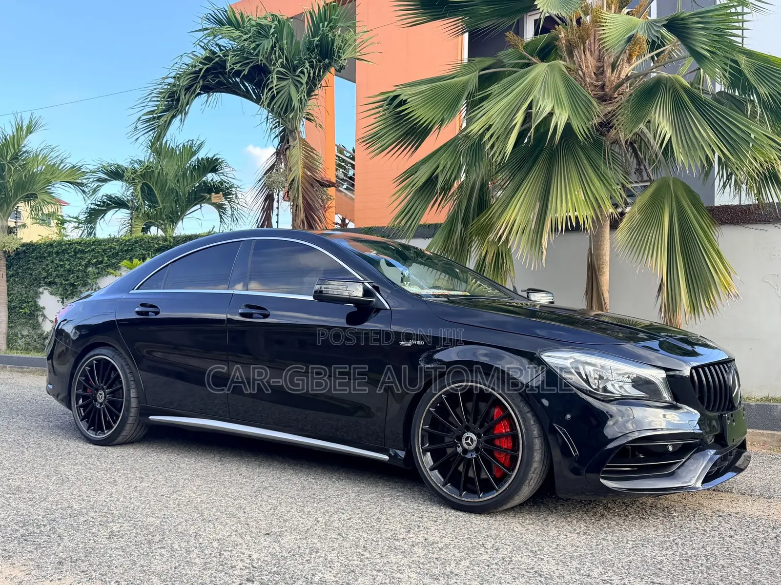Mercedes-Benz CLA-Class AMG CLA 45 4MATIC Sedan 2014 Black