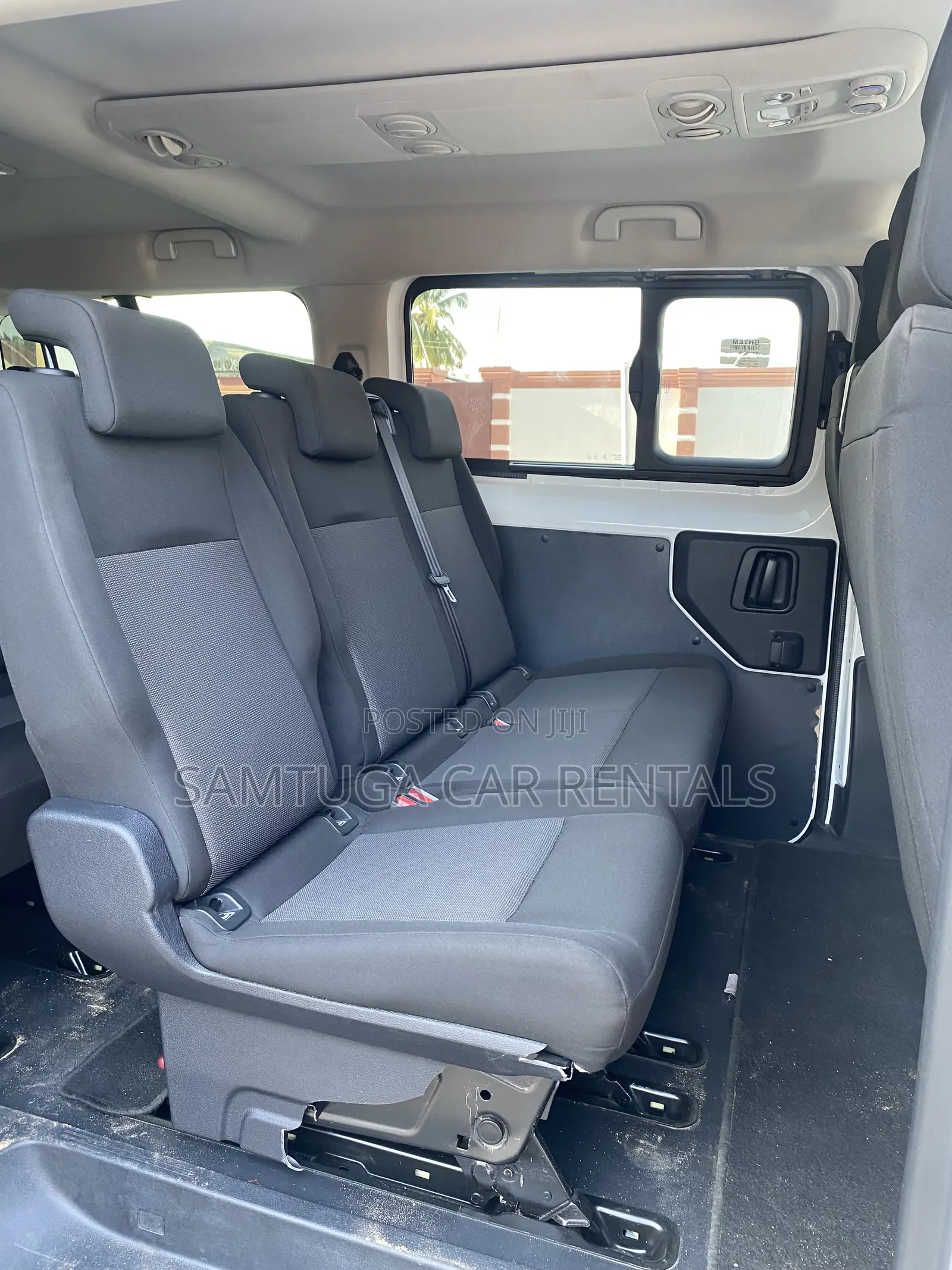 9 Seater Toyota Bus for Rent