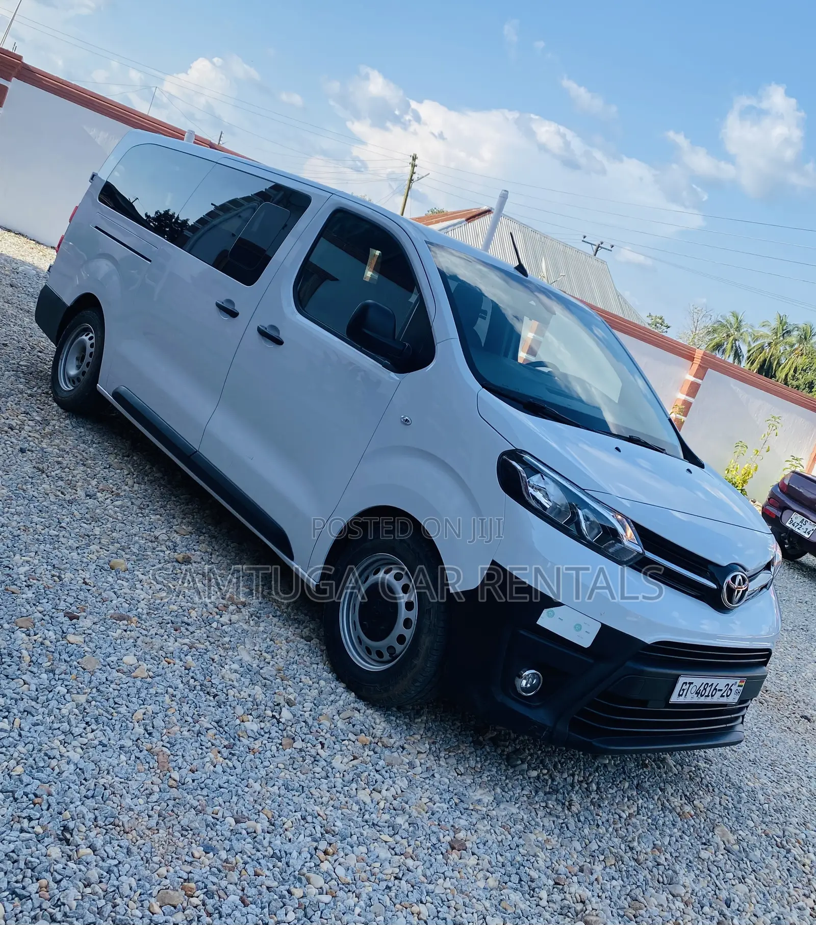 9 Seater Toyota Bus for Rent