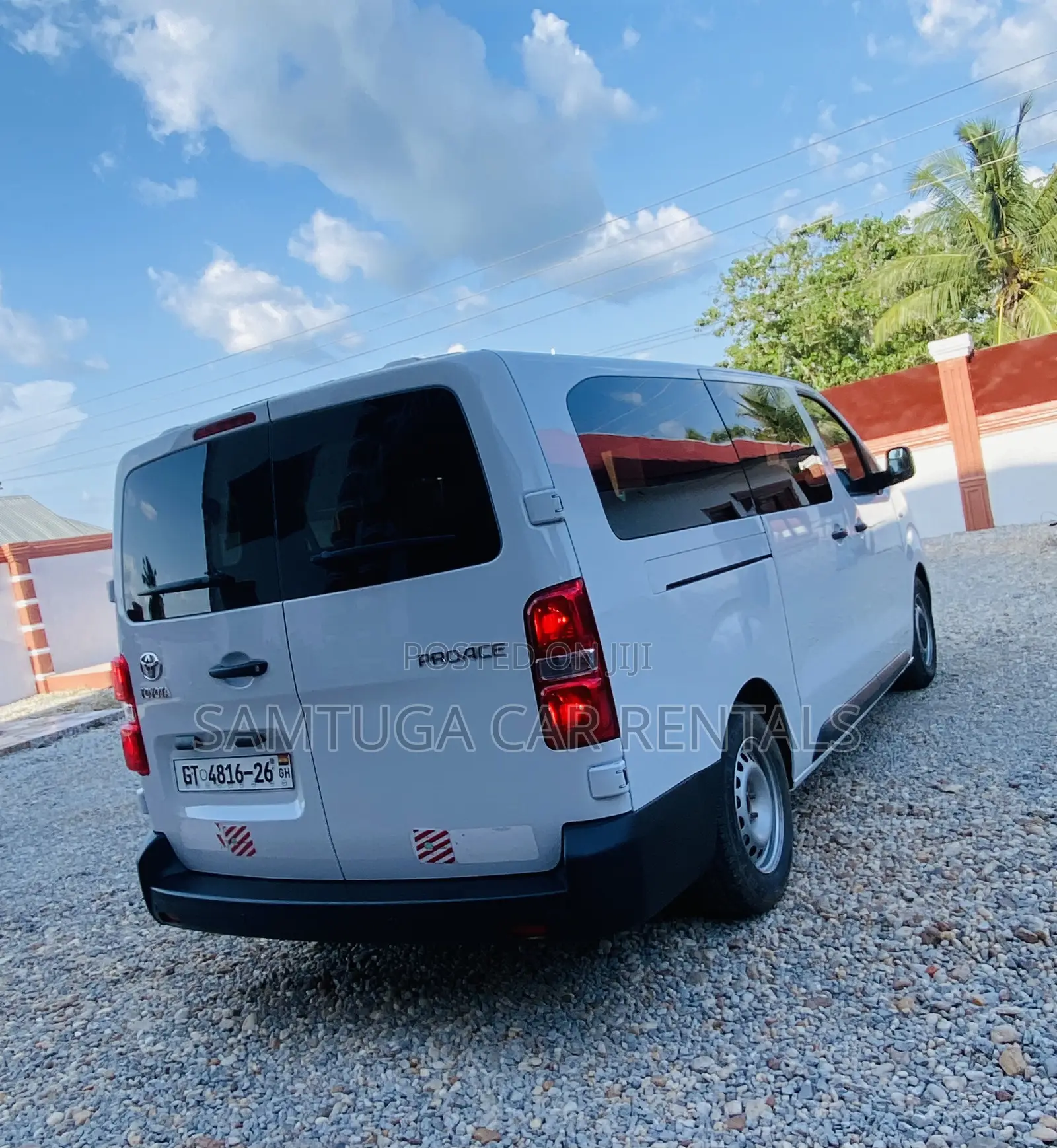 9 Seater Toyota Bus for Rent