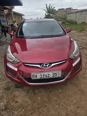Hyundai Elantra 2014 Red