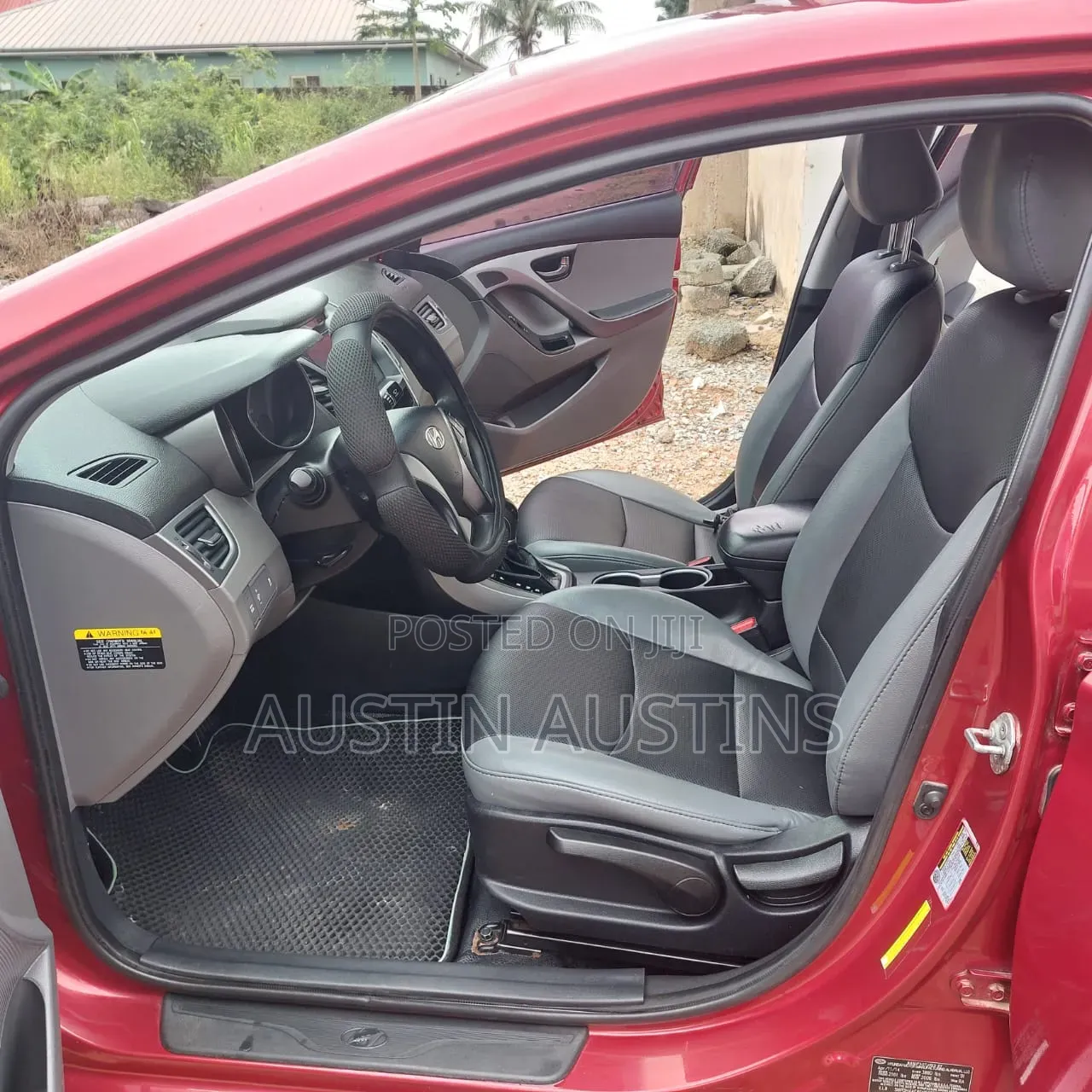 Hyundai Elantra 2014 Red