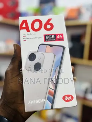 New Itel A06 64 GB Gold