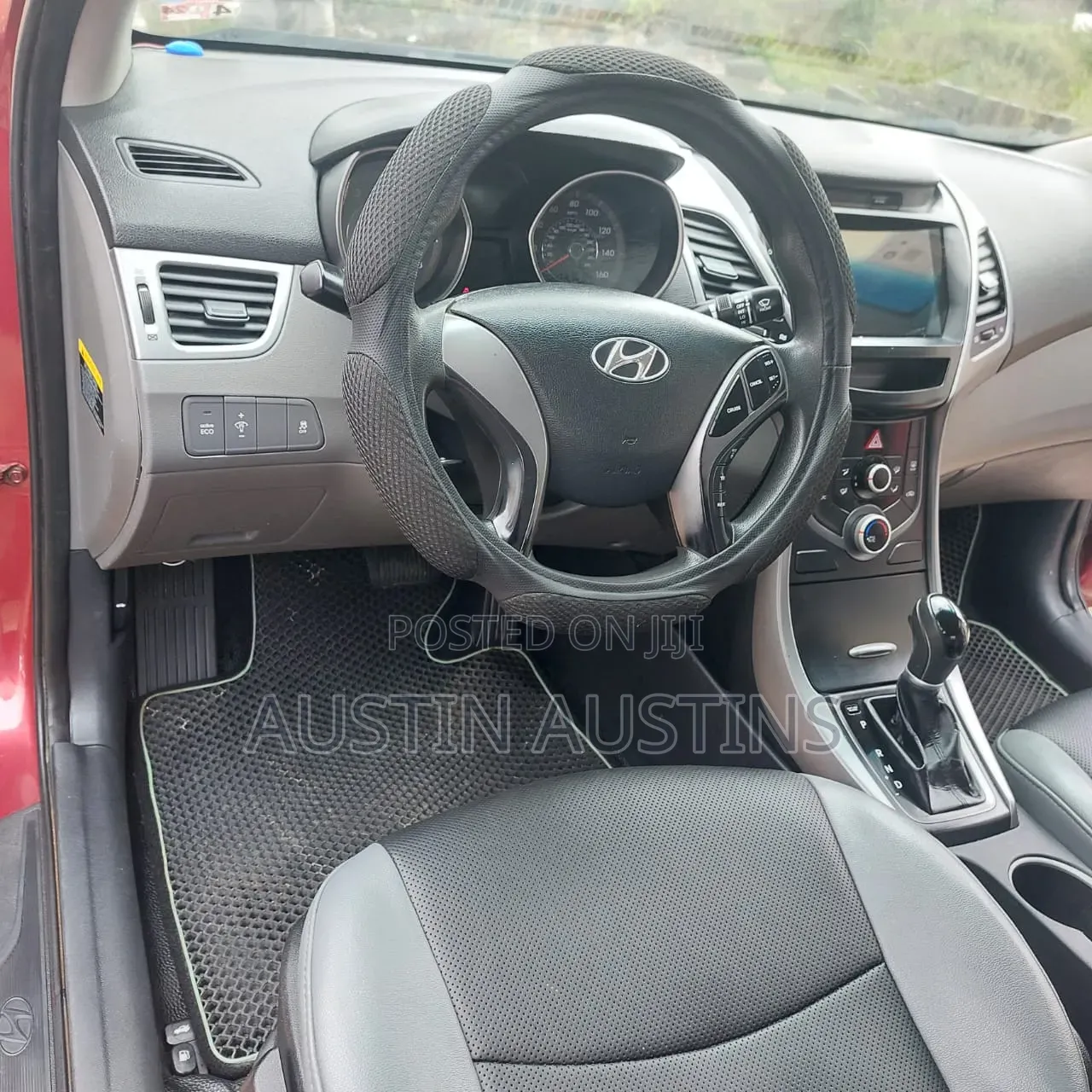 Hyundai Elantra 2014 Red