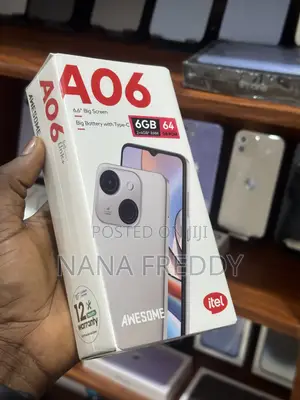New Itel A06 64 GB Gold
