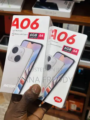 New Itel A06 64 GB Gold