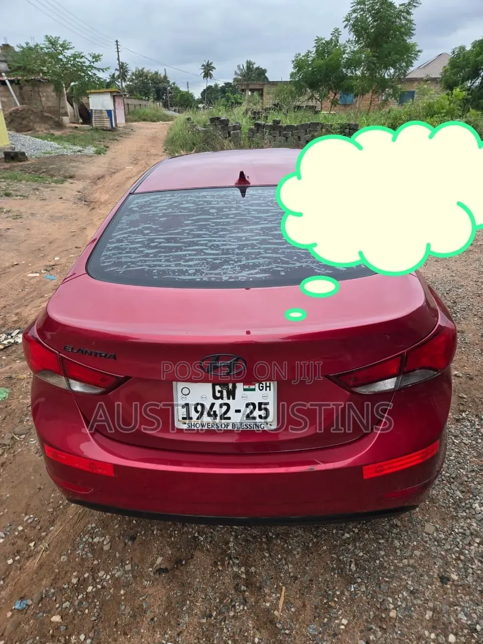 Hyundai Elantra 2014 Red